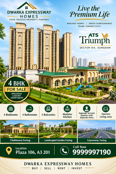 4 BHK for sale ATS Triumph Sector 104